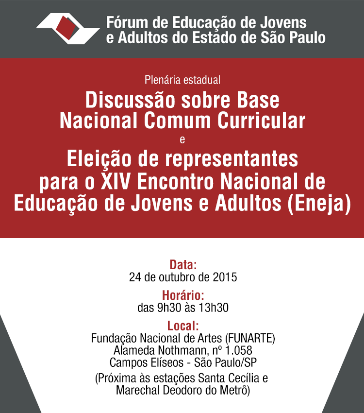 convite plenariaestadual forumeja 2