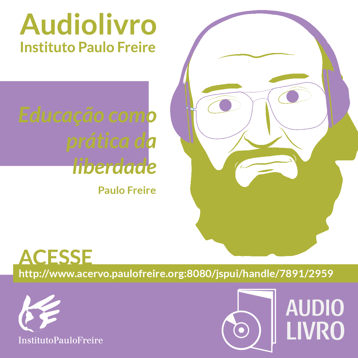 Educacao como AUDIOLIVRO face