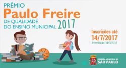 Abertas inscrições para o Prêmio Paulo Freire 2017