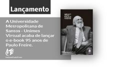 Universidade do litoral de São Paulo lança o livro “95 anos de Paulo Freire”