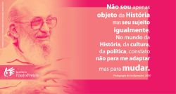 Mês de aniversário de Paulo Freire