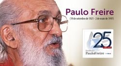 2 de maio de 2016: relembramos a memória e a presença de Paulo Freire