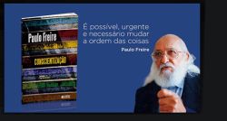 O livro “Conscientização”, de Paulo Freire, é lançado pela Cortez Editora