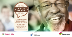 Vozes de Valor - Uma parceria com a Editora Moderna